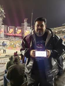 Sgt. Escamilla attended The Rolling Stones - No Filter Tour 2021 on Nov 2nd 2021 via VetTix 
