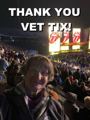 Sarah attended The Rolling Stones - No Filter Tour 2021 on Nov 2nd 2021 via VetTix 
