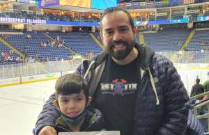 JeffM19 attended Bridgeport Islanders vs. Providence Bruins - AHL - Super Hero Weekend on Dec 4th 2021 via VetTix 