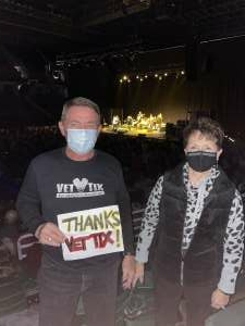 HR attended The Monkees Farewell Tour With Michael Nesmith & Micky Dolenz on Nov 9th 2021 via VetTix 