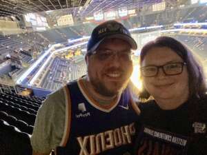 Josh Liska attended Phoenix Suns vs. New Orleans Pelicans on Nov 2nd 2021 via VetTix 