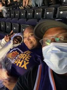 Terry Smith attended Phoenix Suns vs. New Orleans Pelicans on Nov 2nd 2021 via VetTix 