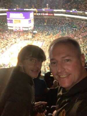 Jason De Luigi attended Phoenix Suns vs. New Orleans Pelicans on Nov 2nd 2021 via VetTix 