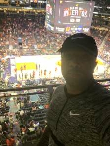 Duane D. attended Phoenix Suns vs. New Orleans Pelicans on Nov 2nd 2021 via VetTix 