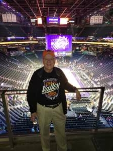 Skip Page attended Phoenix Suns vs. New Orleans Pelicans on Nov 2nd 2021 via VetTix 