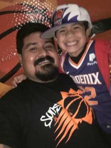 Richard attended Phoenix Suns vs. New Orleans Pelicans on Nov 2nd 2021 via VetTix 
