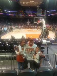Steve attended Phoenix Suns vs. Houston Rockets on Nov 4th 2021 via VetTix 