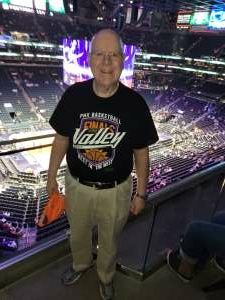 Skip Page attended Phoenix Suns vs. Houston Rockets on Nov 4th 2021 via VetTix 
