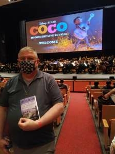 Eddie attended Coco in Concert Live to Film on Nov 5th 2021 via VetTix 