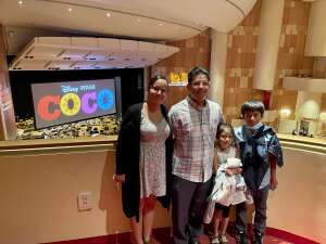 Luis Avalos attended Coco in Concert Live to Film on Nov 5th 2021 via VetTix 