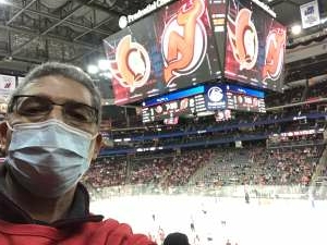 Ricardo  attended Event Rescheduled: New Jersey Devils vs. Ottawa Senators - NHL on Dec 6th 2021 via VetTix 
