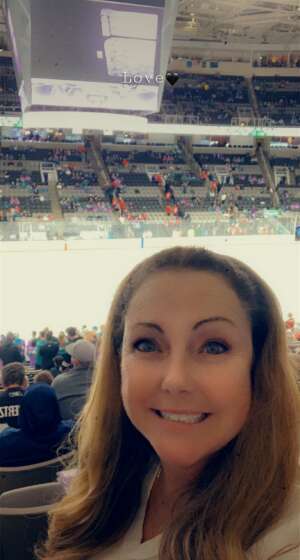 Melinda K. attended San Jose Sharks vs. Washington Capitals on Nov 20th 2021 via VetTix 