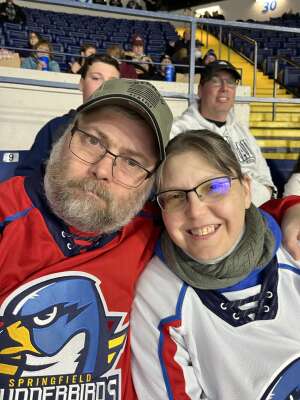 Scott attended Springfield Thunderbirds vs. Bridgeport Islanders - AHL on Nov 24th 2021 via VetTix 