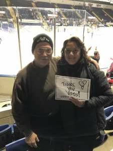 Doc T attended Springfield Thunderbirds vs. Wilkes - Barre Scranton Penguins - AHL - Pre Game Concert! on Nov 19th 2021 via VetTix 