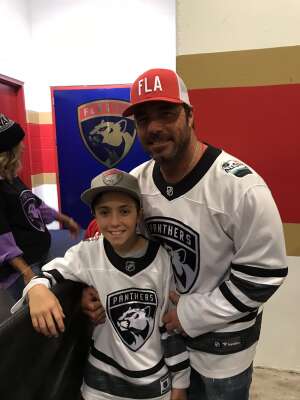 Ricky De attended Florida Panthers vs. New Jersey Devils - NHL on Nov 18th 2021 via VetTix 