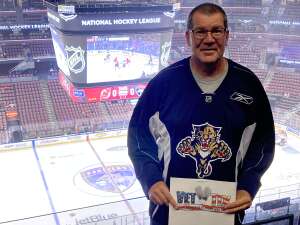 Walt from Florida attended Florida Panthers vs. New Jersey Devils - NHL on Nov 18th 2021 via VetTix 