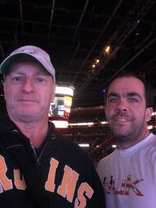 John Skinner attended Florida Panthers vs. Philadelphia Flyers - NHL on Nov 24th 2021 via VetTix 