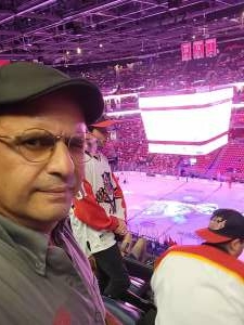 Bob Pietrangelo  attended Florida Panthers vs. Philadelphia Flyers - NHL on Nov 24th 2021 via VetTix 