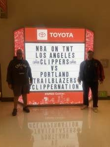 Richard Harvey attended Los Angeles Clippers vs. Portland Trailblazers on Nov 9th 2021 via VetTix 
