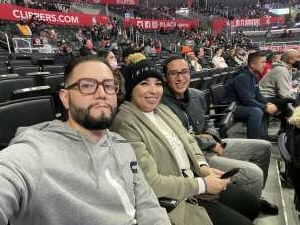 G. Fuentes  attended Los Angeles Clippers vs. Portland Trailblazers on Nov 9th 2021 via VetTix 
