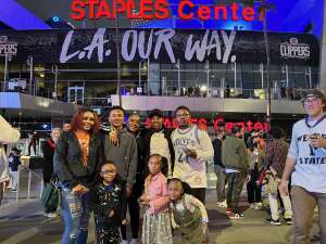 Clipper J attended Los Angeles Clippers vs. Portland Trailblazers on Nov 9th 2021 via VetTix 