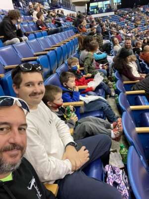 Stultz Family attended Fayetteville Marksmen vs. Knoxville Ice Bears - SPHL on Nov 7th 2021 via VetTix 