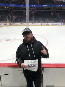 Jeff Hall attended Washington Capitals vs. Buffalo Sabres - NHL on Nov 8th 2021 via VetTix 