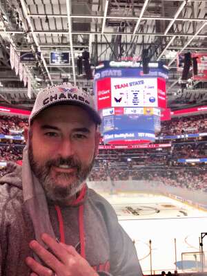 Jim attended Washington Capitals vs. Buffalo Sabres - NHL on Nov 8th 2021 via VetTix 