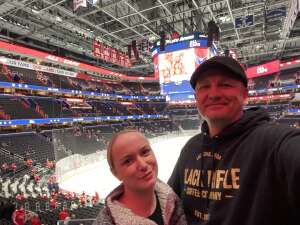 Sarah attended Washington Capitals vs. Buffalo Sabres - NHL on Nov 8th 2021 via VetTix 