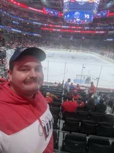 Ian attended Washington Capitals vs. Buffalo Sabres - NHL on Nov 8th 2021 via VetTix 