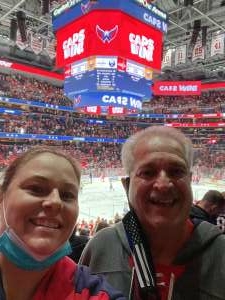 Cathy attended Washington Capitals vs. Buffalo Sabres - NHL on Nov 8th 2021 via VetTix 