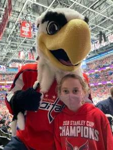 Katie B attended Washington Capitals vs. Buffalo Sabres - NHL on Nov 8th 2021 via VetTix 