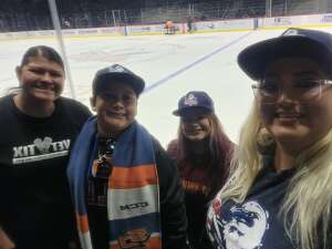 Stefani Sanchez  attended San Diego Gulls vs. Colorado Eagles - AHL - Military Appreciation Night! on Nov 6th 2021 via VetTix 