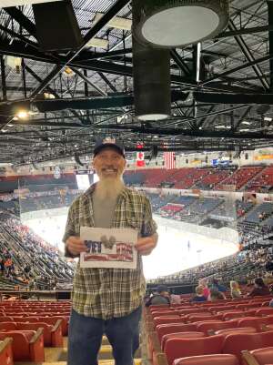 Tom attended San Diego Gulls vs. Colorado Eagles - AHL - Military Appreciation Night! on Nov 6th 2021 via VetTix 