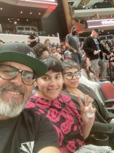 Frank Ramirez attended Arizona Coyotes vs. Seattle Kraken on Nov 6th 2021 via VetTix 