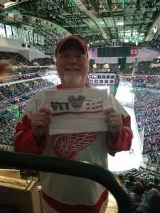 Ken attended Dallas Stars vs. Detroit Red Wings - NHL on Nov 16th 2021 via VetTix 