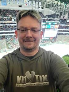 Kenneth Cotter attended Dallas Stars vs. Detroit Red Wings - NHL on Nov 16th 2021 via VetTix 