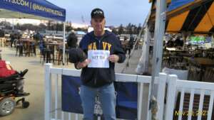 Jim attended Navy Midshipmen vs. ECU Pirates - NCAA Football on Nov 20th 2021 via VetTix 