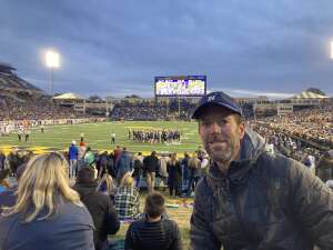 A P Baker attended Navy Midshipmen vs. ECU Pirates - NCAA Football on Nov 20th 2021 via VetTix 