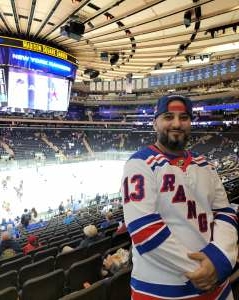 Robert M. attended New York Rangers vs. Florida Panthers - NHL on Nov 8th 2021 via VetTix 