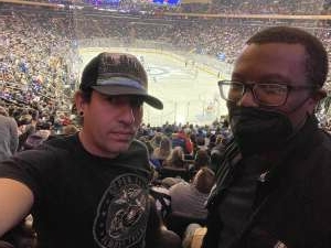 Miguel attended New York Rangers vs. Florida Panthers - NHL on Nov 8th 2021 via VetTix 