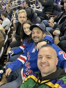Nick G attended New York Rangers vs. Florida Panthers - NHL on Nov 8th 2021 via VetTix 