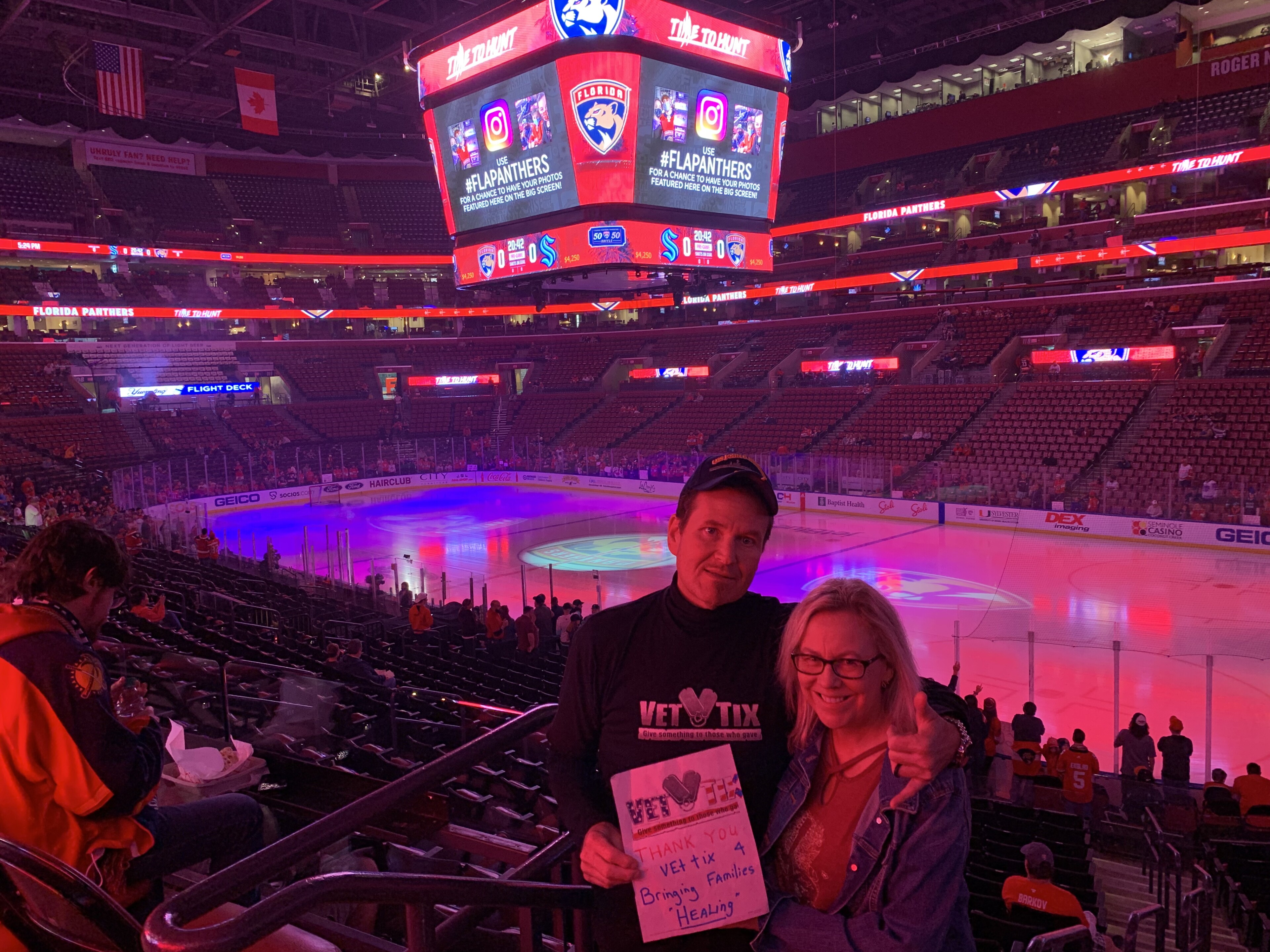 Florida Panthers vs. Seattle Kraken - NHL Hockey