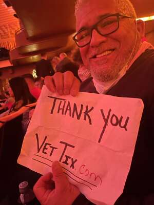 Miguel  attended Christmas Spectacular Starring the Radio City Rockettes on Nov 9th 2021 via VetTix 