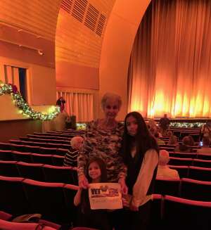 Paul Anthony attended Christmas Spectacular Starring the Radio City Rockettes on Nov 9th 2021 via VetTix 