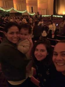 Lilly attended Christmas Spectacular Starring the Radio City Rockettes on Nov 9th 2021 via VetTix 