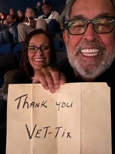 Sergio attended James Taylor & His All-star Band With Special Guest Jackson Browne on Nov 14th 2021 via VetTix 