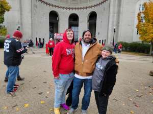 Robby attended Ohio State Buckeyes Football vs. Purdue Boilermakers - NCAA Football on Nov 13th 2021 via VetTix 