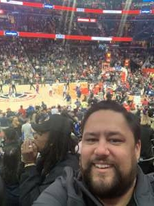 Farooq Khan attended Washington Wizards vs. New Orleans Pelicans - NBA on Nov 15th 2021 via VetTix 