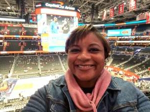 Tiffany Gill attended Washington Wizards vs. New Orleans Pelicans - NBA on Nov 15th 2021 via VetTix 
